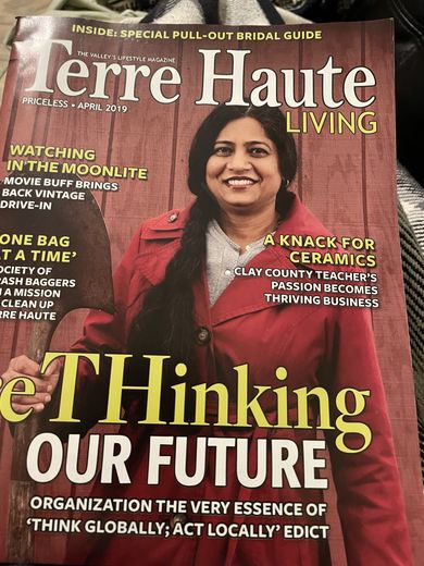 Terre Haute Living Magazine Cover